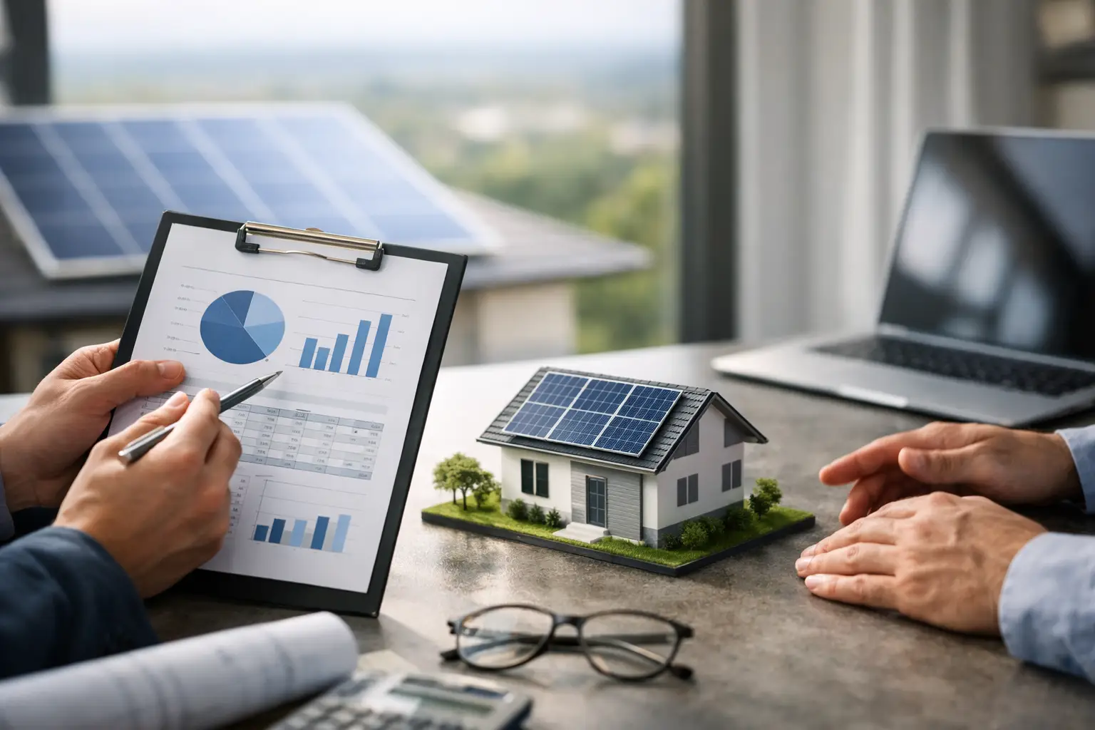 Guida preventivo fotovoltaico trasparente